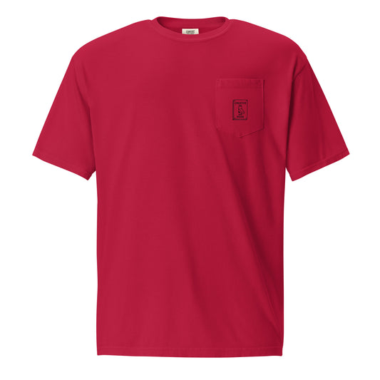Creative Mode unisex pocket tee in light red β ChibiChibi