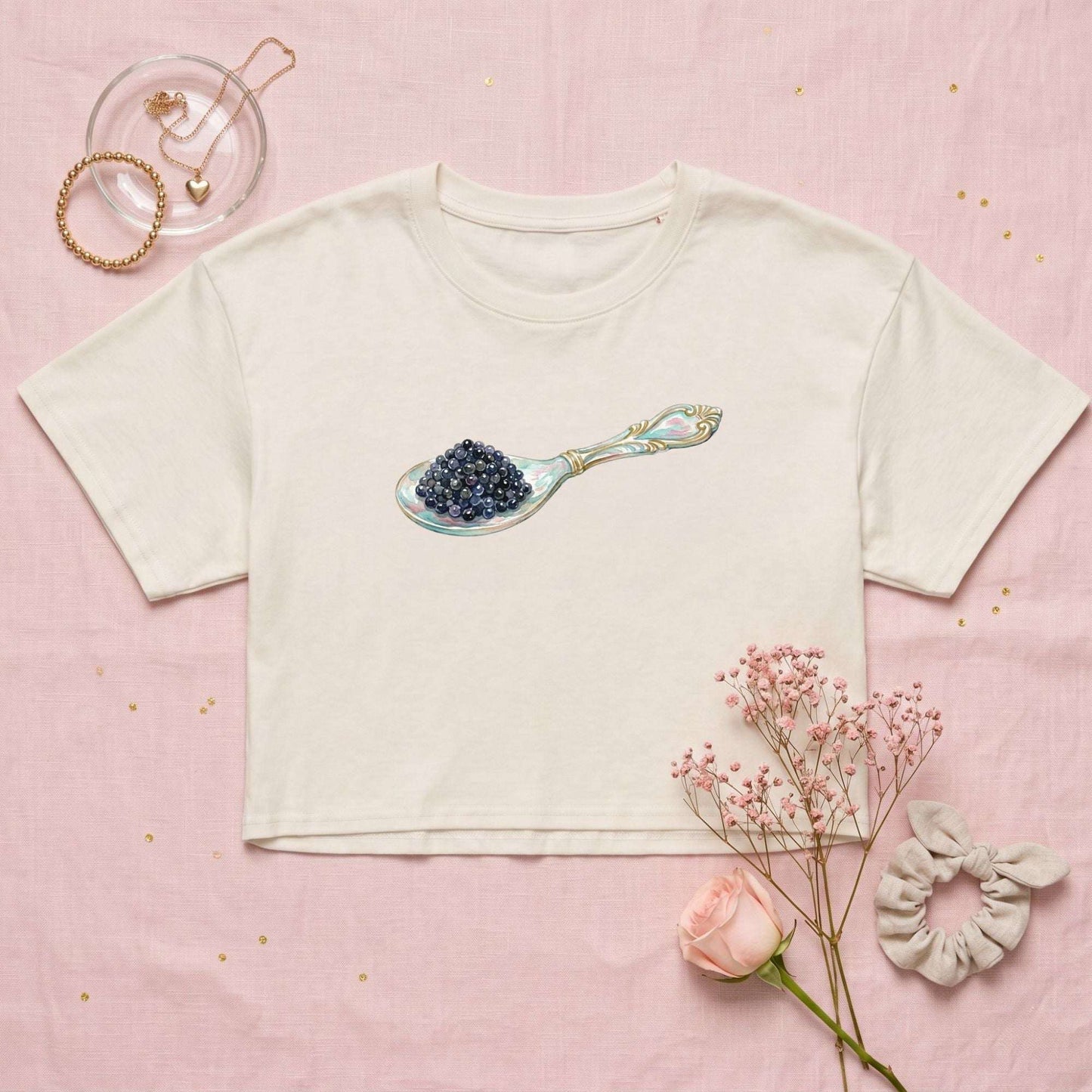 Caviar Crop Top