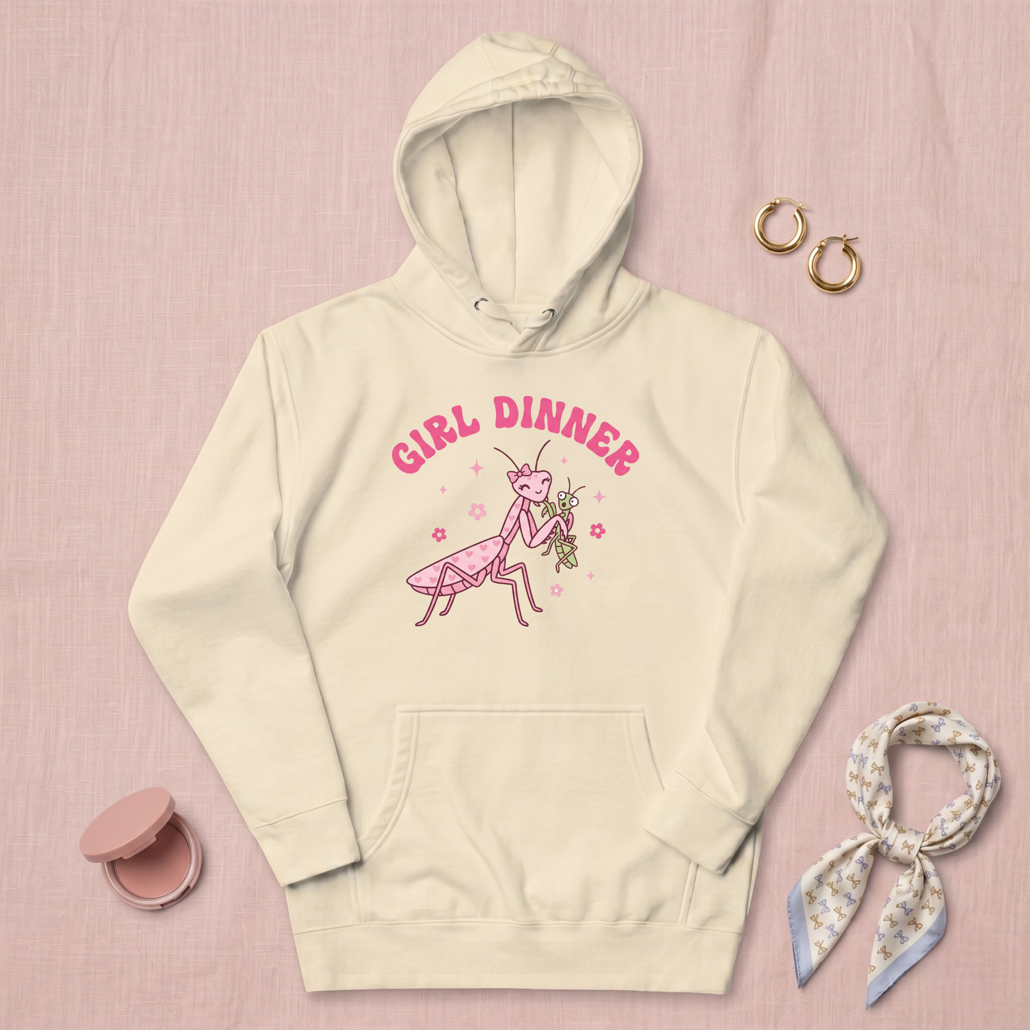 Girl Dinner Premium Hoodie