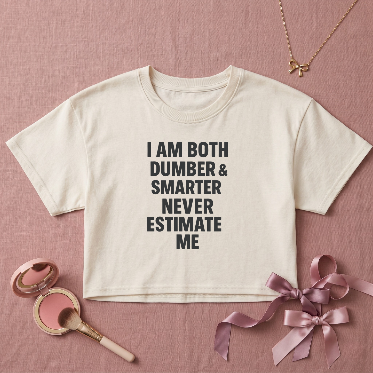 Never Estimate Me Crop Top