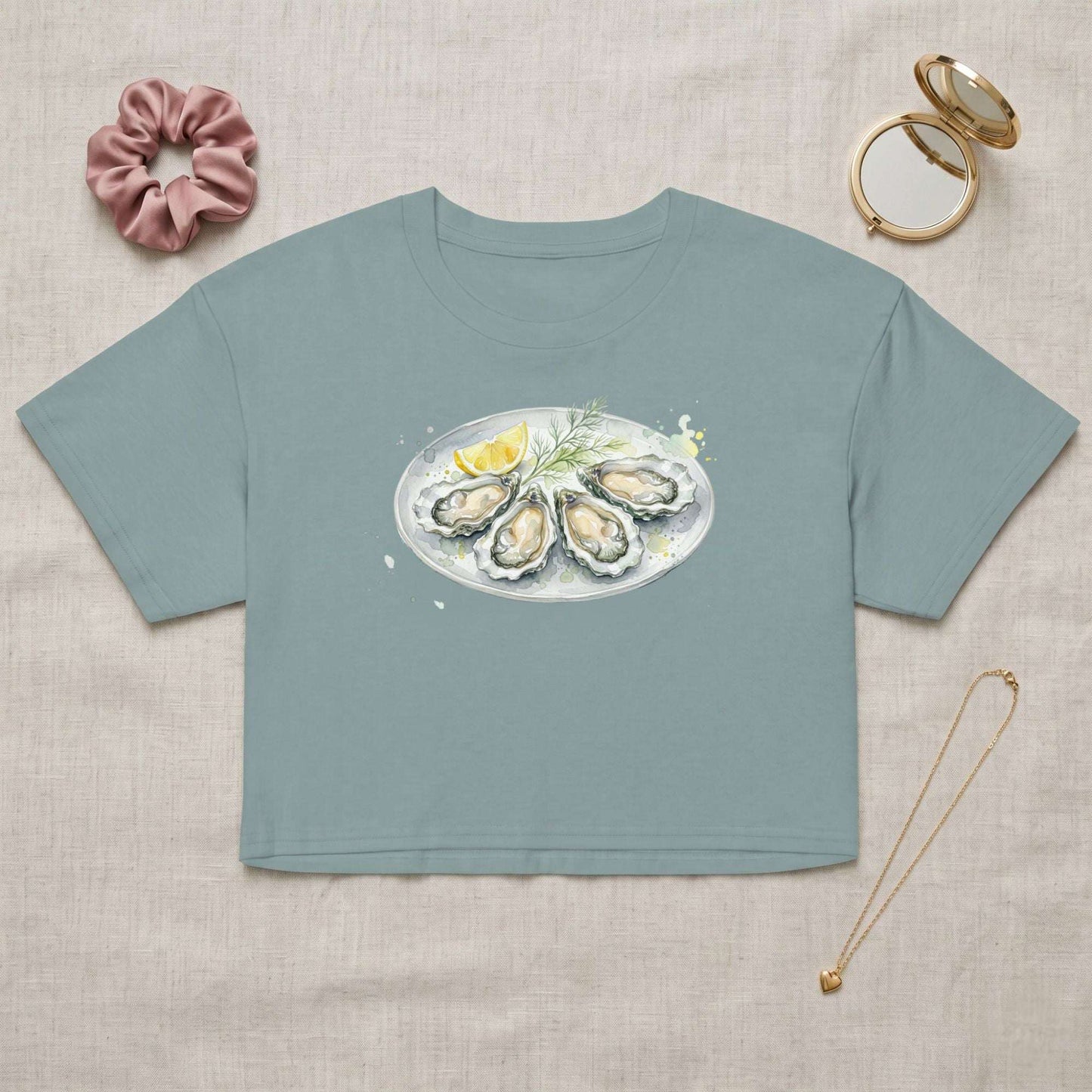 Oyster Crop Top