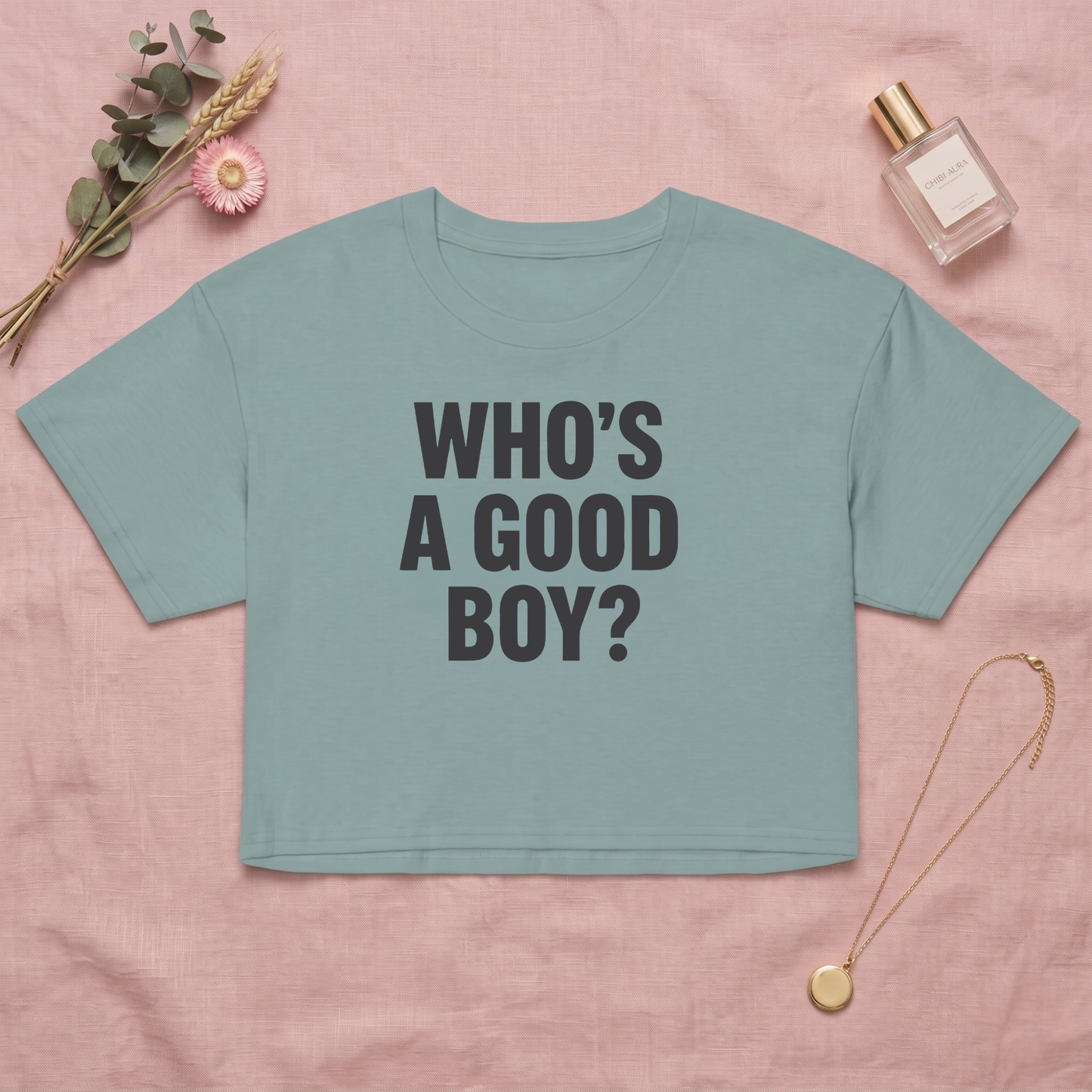 Good Boy Crop Top