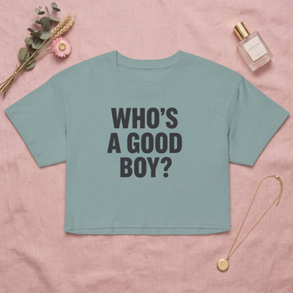 Good Boy Crop Top