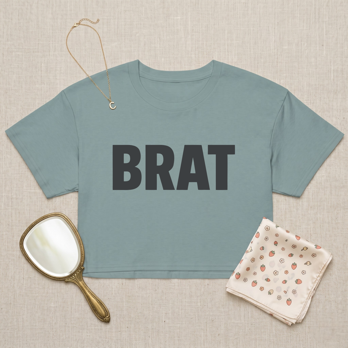 Brat Crop Top