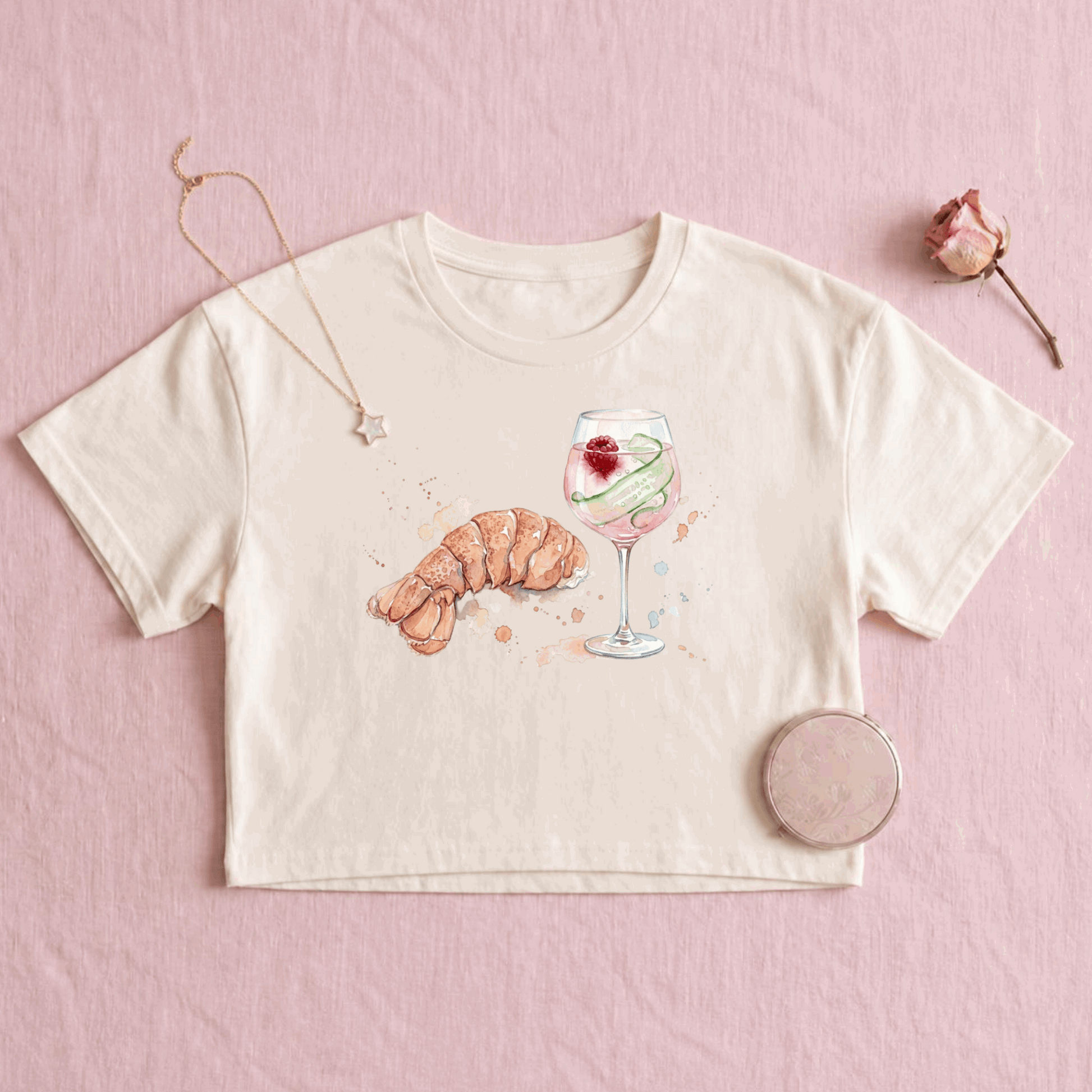 Gin & Tail Crop Top