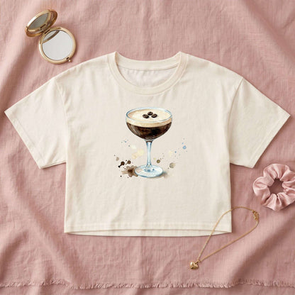 Espresso Martini Crop Top