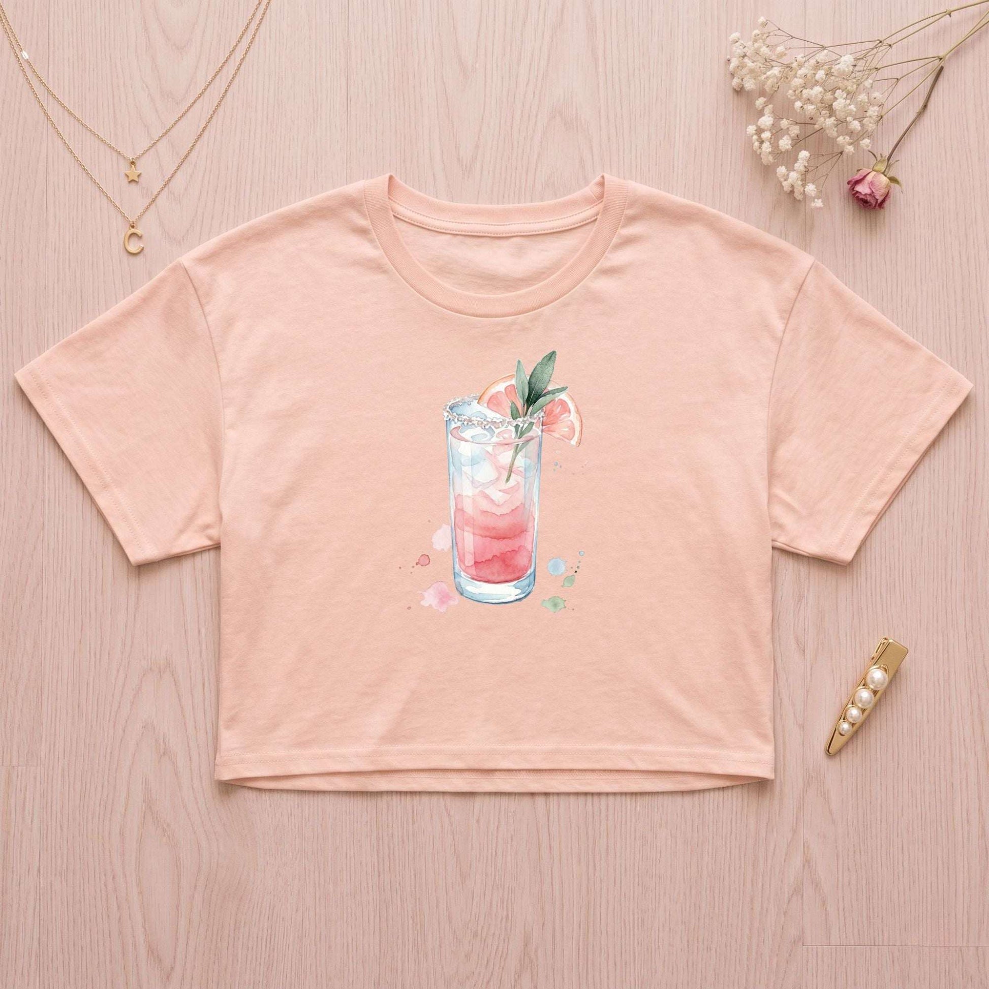 Pink Drink Crop Top