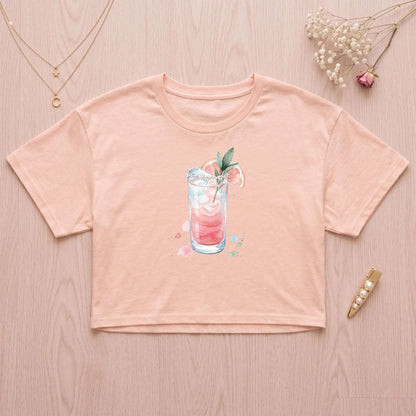 Pink Drink Crop Top