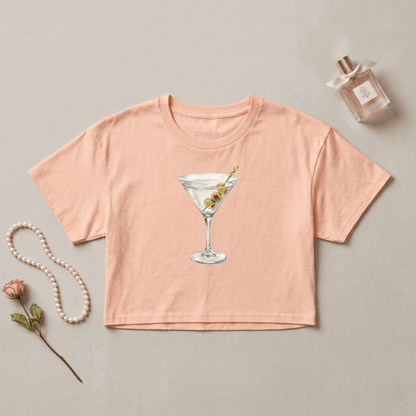 Martini Crop Top