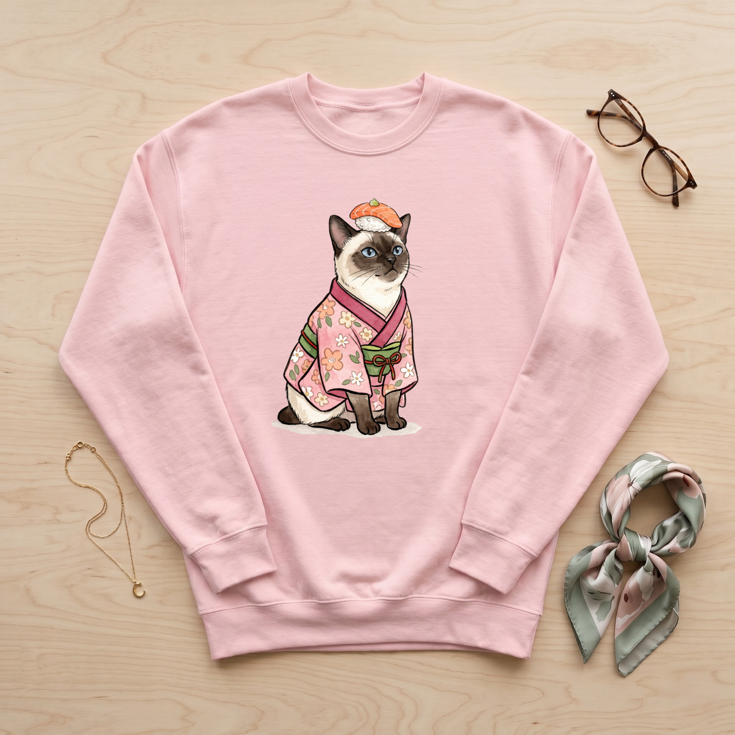 Nigiri Cat Premium Sweatshirt