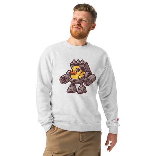 Ducky Duck of Mass Destruction Classic Sweatshirt (Unisex)