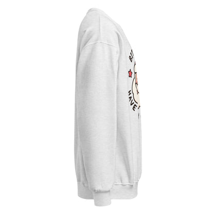 Unisex crewneck with Christmas cookie design