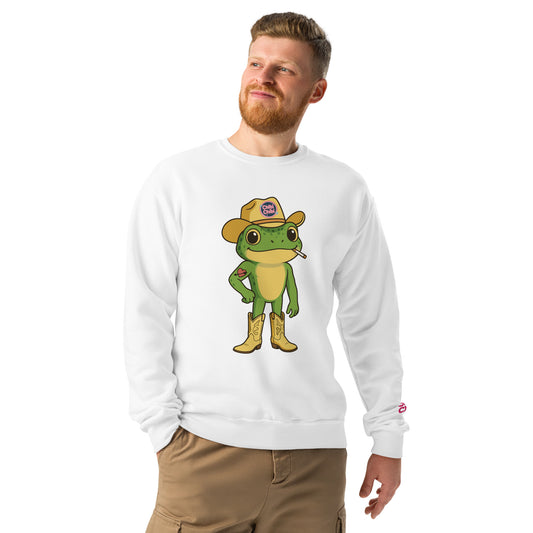 Toadie Ribbit Rider Classic Sweatshirt (Unisex)