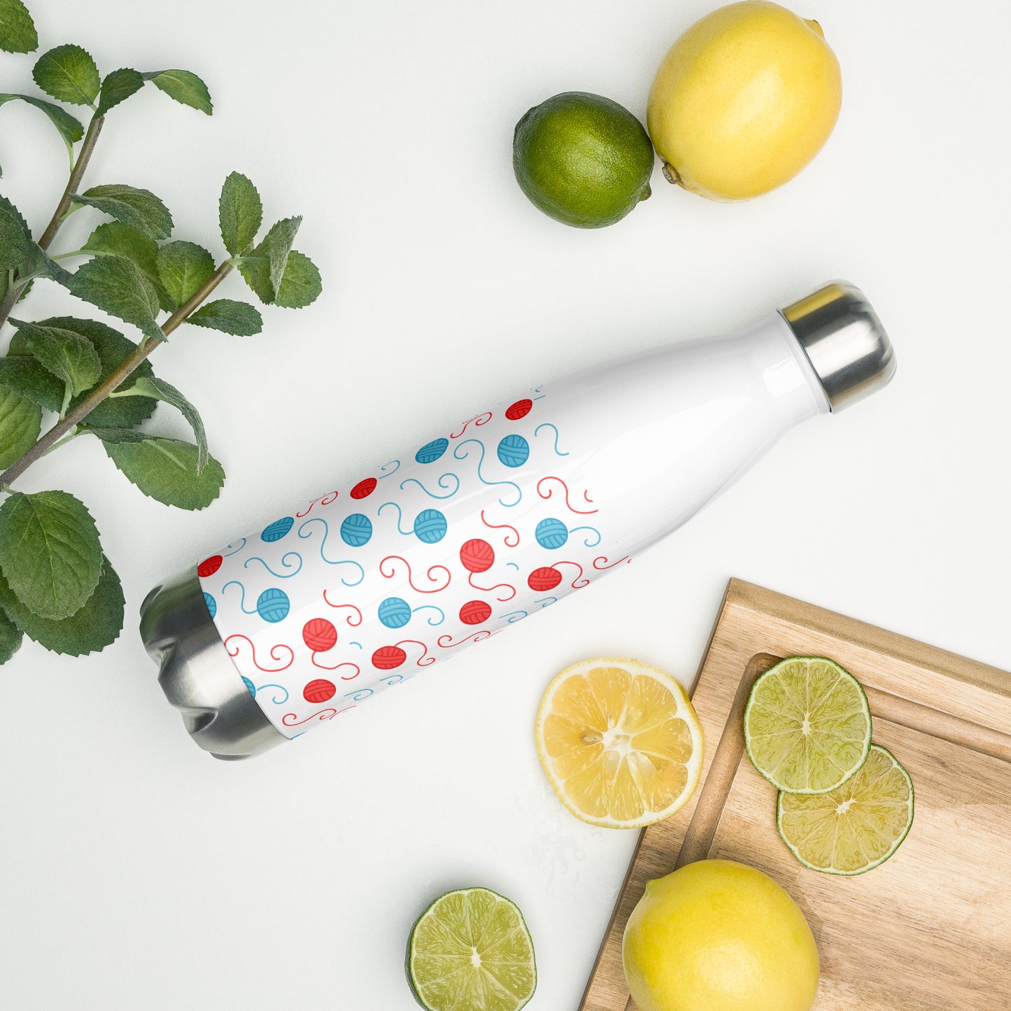 Yarn Party Stainless Steel Water Bottle