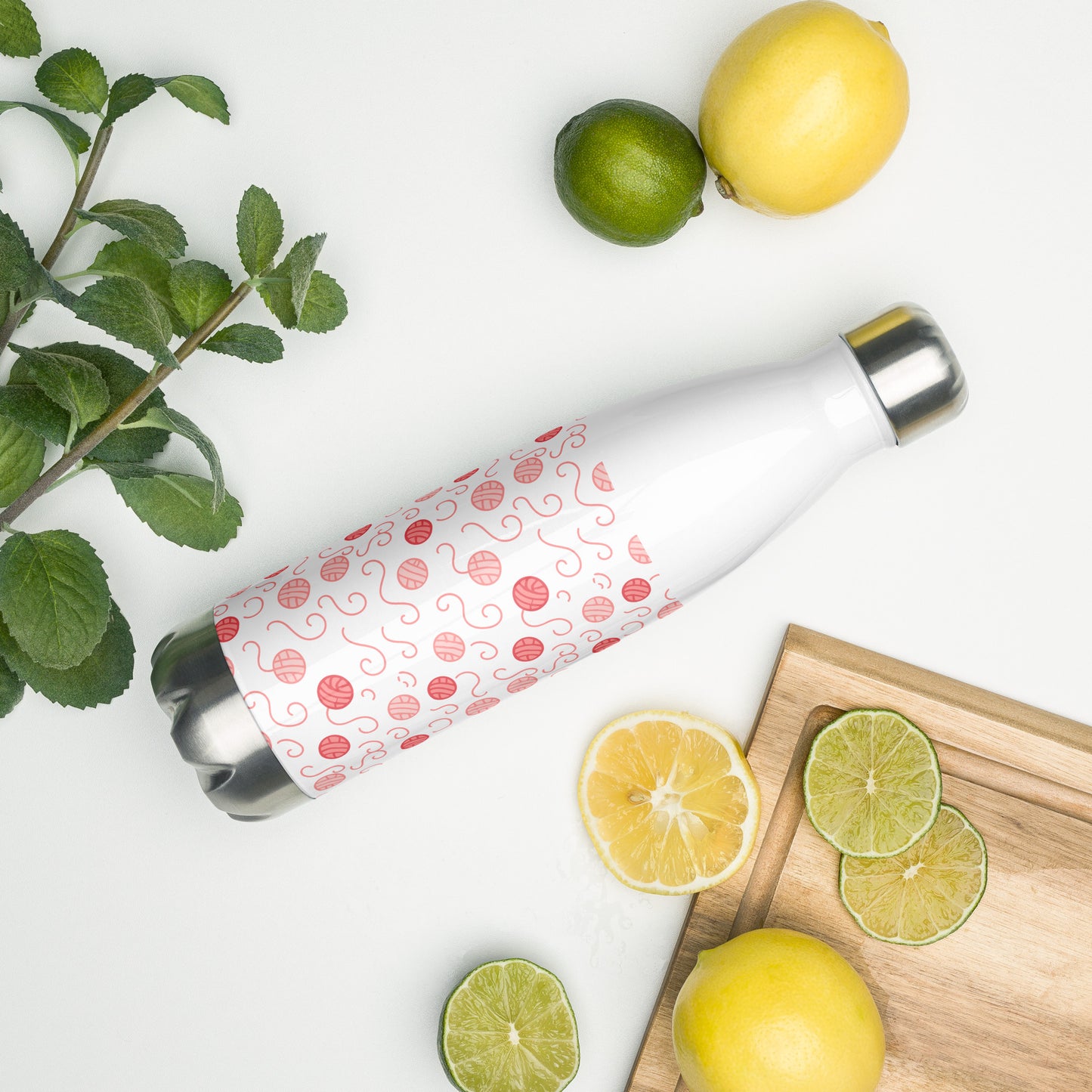 Knotty Twins Stainless Steel Water Bottle