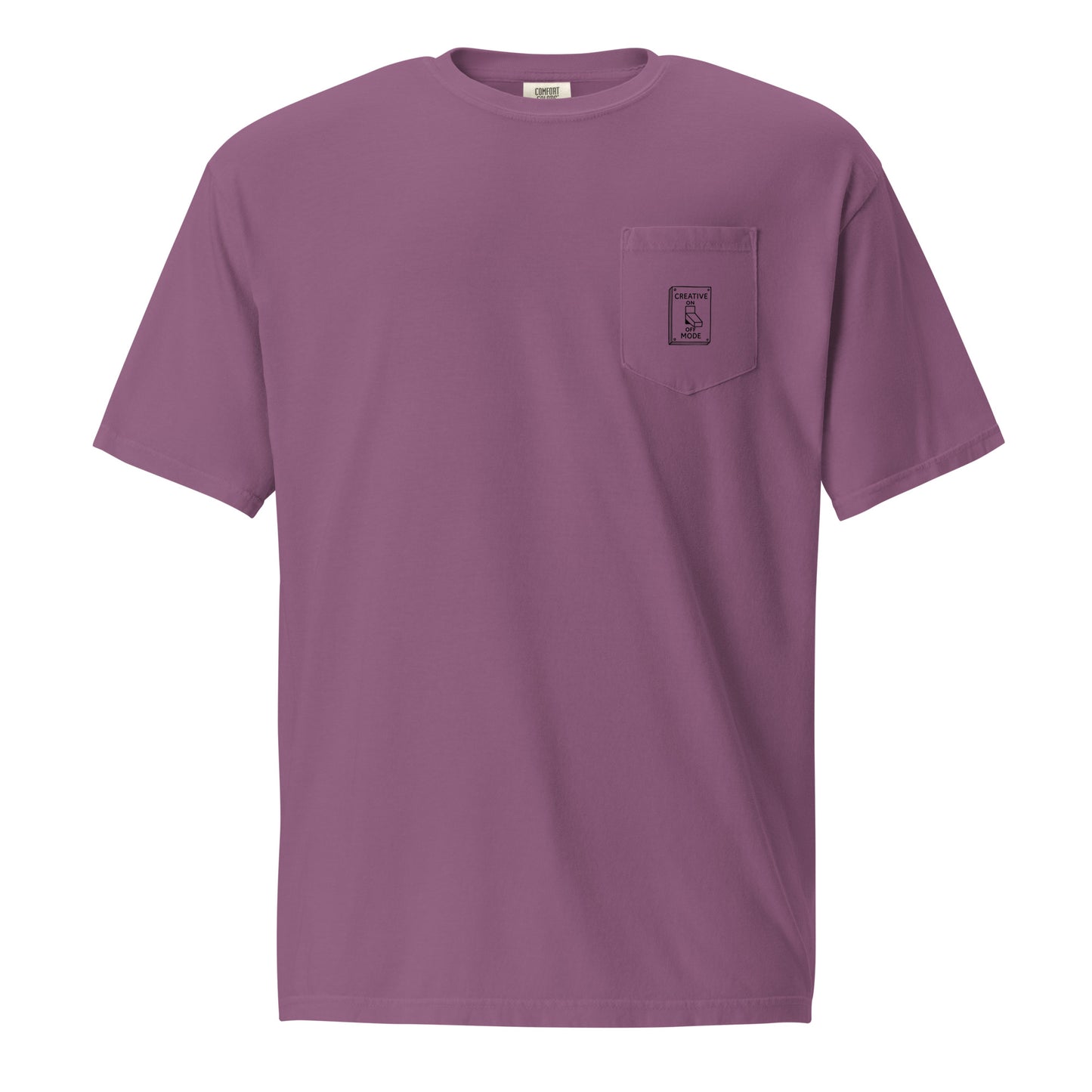 Creative Mode unisex pocket tee in light purple – ChibiChibi