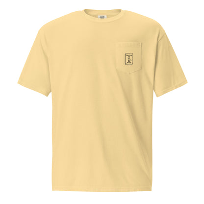 Creative Mode unisex pocket tee in light yellow – ChibiChibi