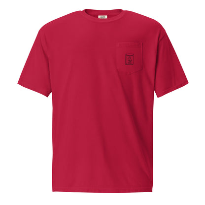 Creative Mode unisex pocket tee in light red – ChibiChibi
