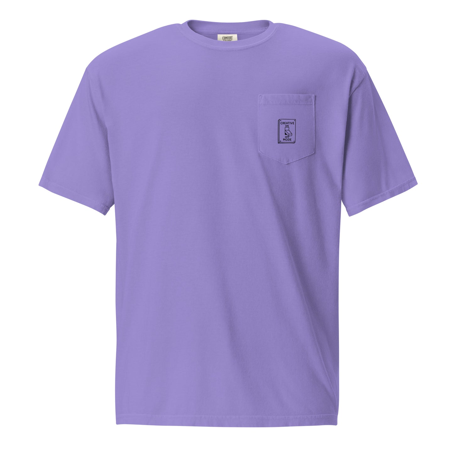 Creative Mode unisex pocket tee in purple  – ChibiChibi