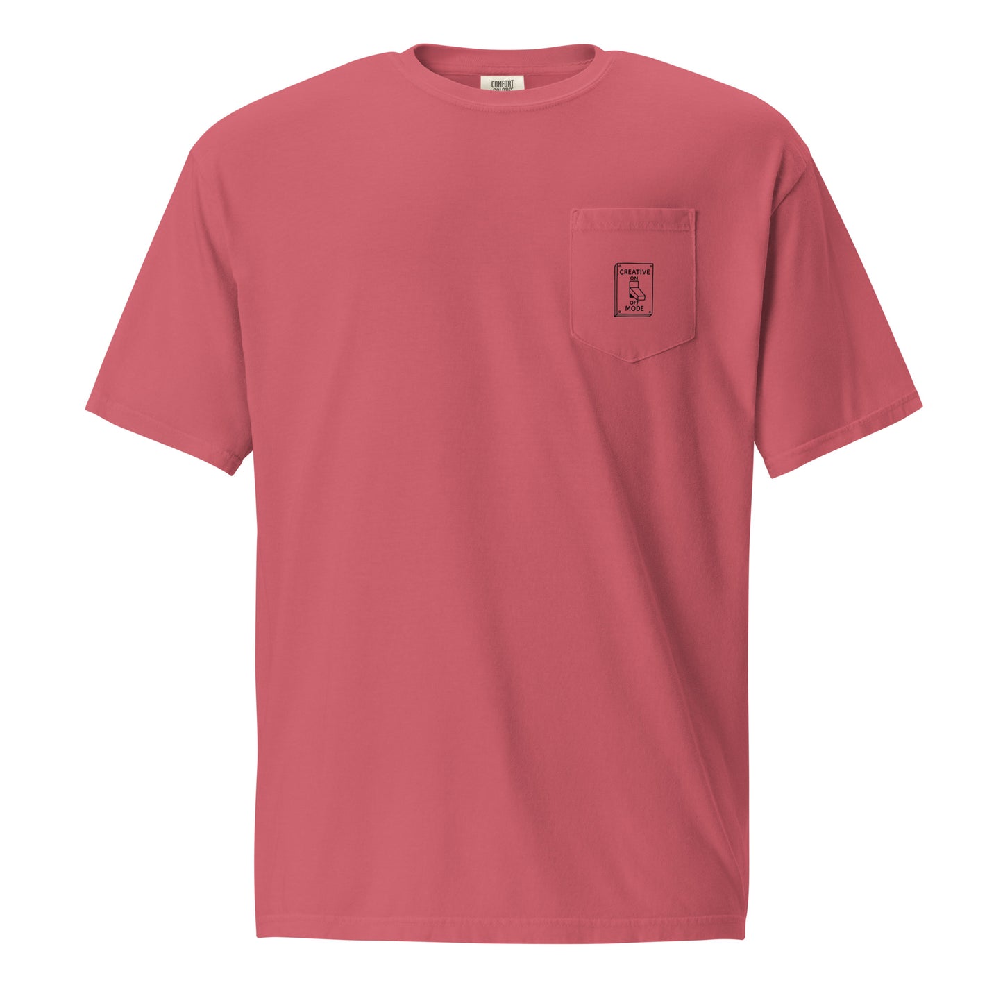 Creative Mode unisex pocket tee in light pink – ChibiChibi