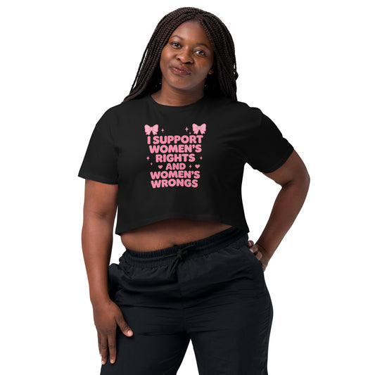 CrayCray Women’s Rights Loose Crop Top (Women's)