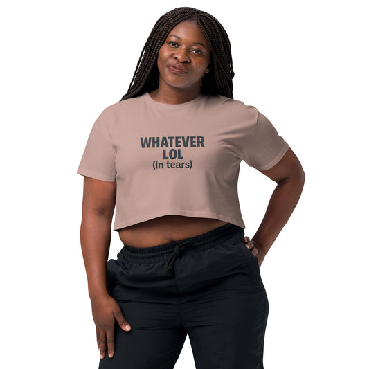 CrayCray Whatever Loose Crop Top (Women's)